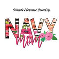 Navy Wife Snap Charm 20mm - Snap Jewelry