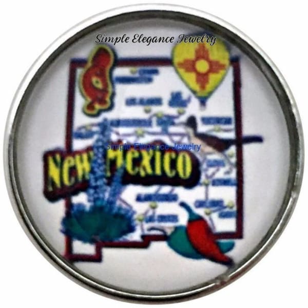 New Mexico State Snap 20mm for Snap Jewelry - Snap Jewelry