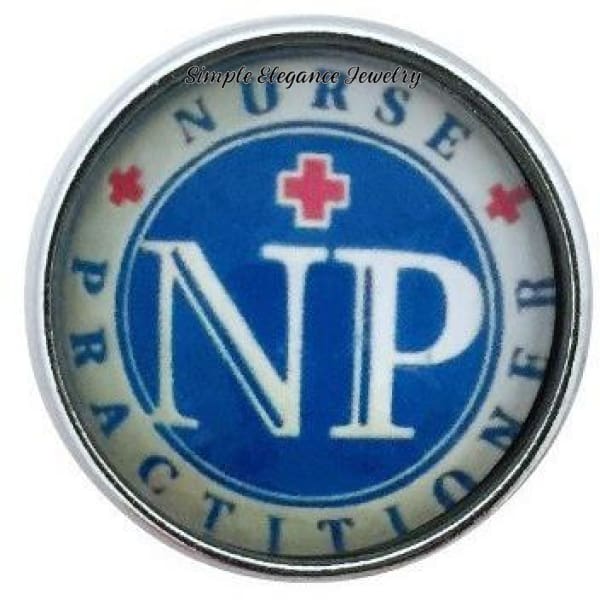 Nurse Practitioner Snap 20mm for Snap Charm Jewelry - Snap Jewelry