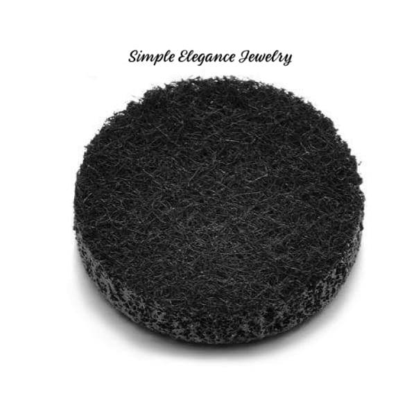 Oil/Perfume Deffuiser Snap Charm 20mm for Snap Jewelry-Simple Elegance Jewelry - Extra Disc / Black - Snap Jewelry
