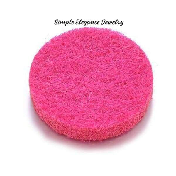 Oil/Perfume Deffuiser Snap Charm 20mm for Snap Jewelry-Simple Elegance Jewelry - Extra Disc / Dark Pink - Snap Jewelry