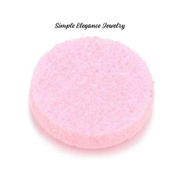 Oil/Perfume Deffuiser Snap Charm 20mm for Snap Jewelry-Simple Elegance Jewelry - Extra Disc / Pink - Snap Jewelry