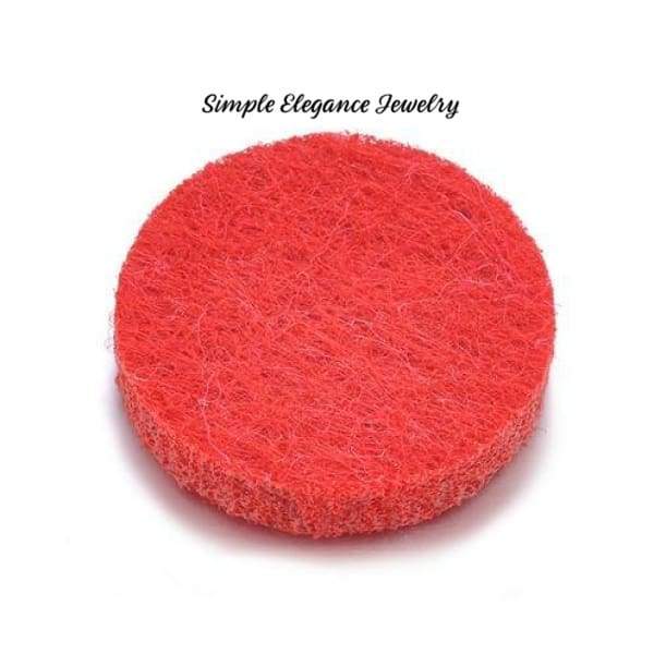 Oil/Perfume Deffuiser Snap Charm 20mm for Snap Jewelry-Simple Elegance Jewelry - Extra Disc / Red - Snap Jewelry