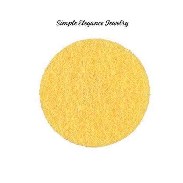 Oil/Perfume Deffuiser Snap Charm 20mm for Snap Jewelry-Simple Elegance Jewelry - Extra Disc / Yellow - Snap Jewelry
