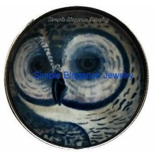 Owl Face Snap 20mm - Snap Jewelry