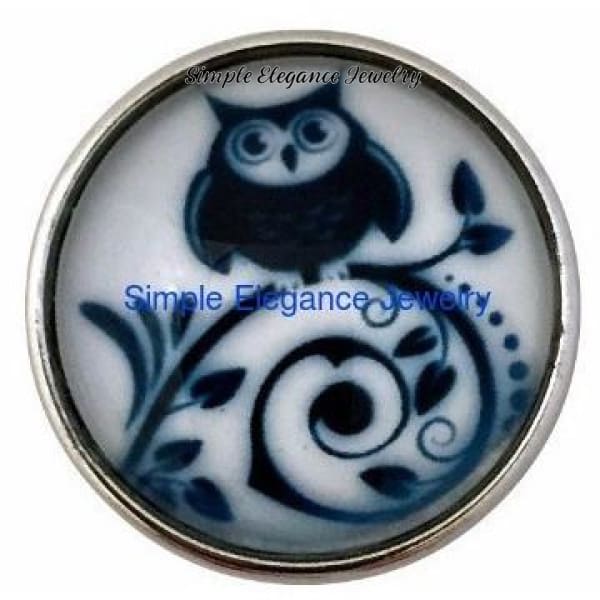 Owl Snap 20mm - Snap Jewelry