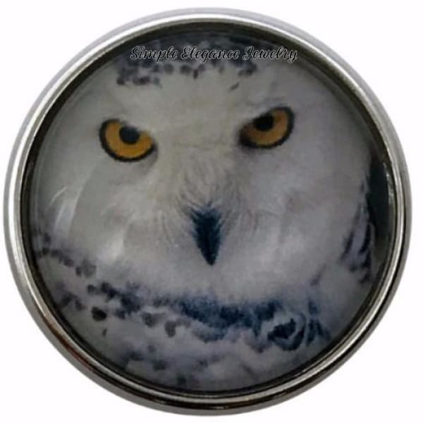 Owl Snap Charm 20mm for Snap Jewelry - Snap Jewelry