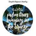 Palm Trees Snap 20mm Snap for Snap Jewelry - Snap Jewelry
