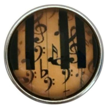Piano Snap Charm 20mm - Snap Jewelry