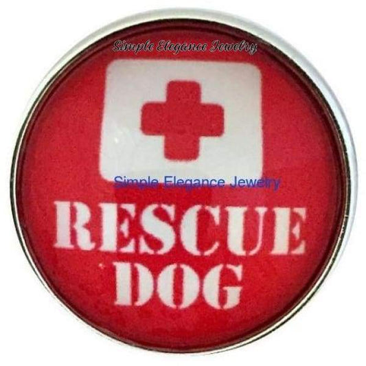 Rescue Dog 20mm Snap for Snap Jewelry - Snap Jewelry