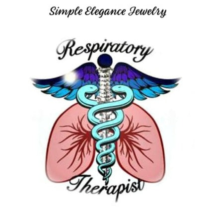 Respiratory Therapist Snap Button 20mm for Snap Jewelry - Snap Jewelry