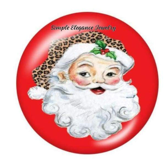 Santa Claus Christmas Snap Charm - Snap Jewelry