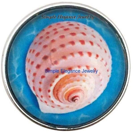 Sea Shell 20mm Snap - Snap Jewelry