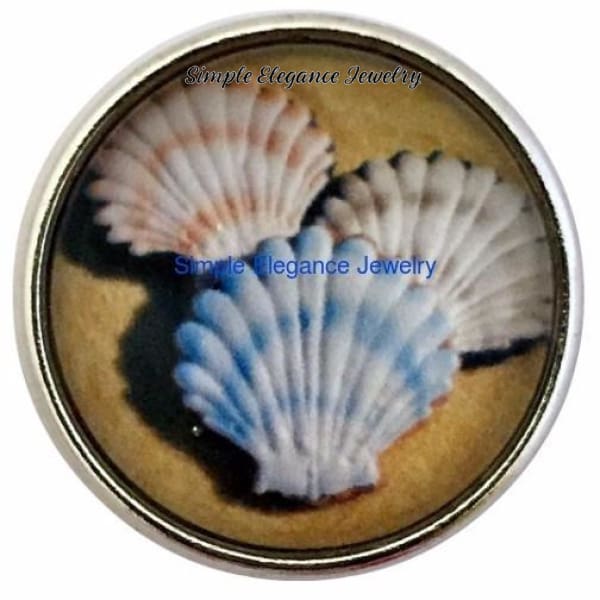 Sea Shell Snap Charm 20mm for Snap Jewelry - Snap Jewelry