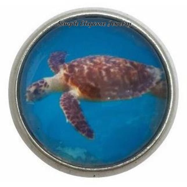 Sea Turtle Snap Collection 20mm (9 Choices) For Snap Jewelry - 102 - Snap Jewelry