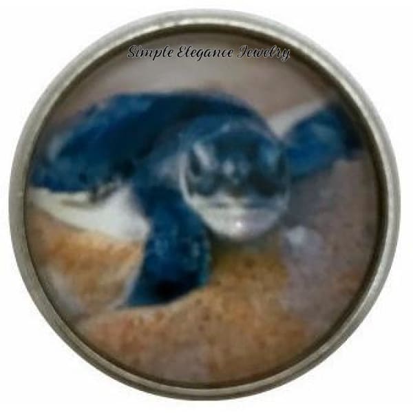 Sea Turtle Snap Collection 20mm (9 Choices) For Snap Jewelry - 105 - Snap Jewelry