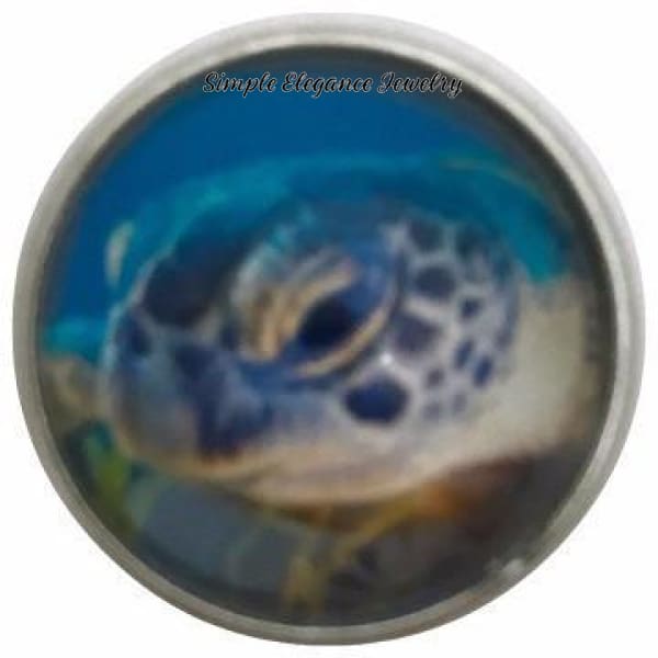 Sea Turtle Snap Collection 20mm (9 Choices) For Snap Jewelry - 106 - Snap Jewelry