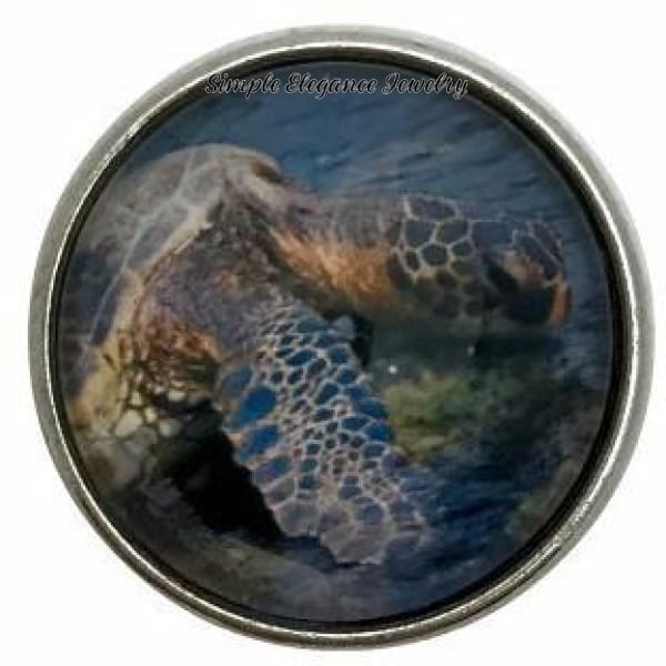 Sea Turtle Snap Collection 20mm (9 Choices) For Snap Jewelry - 107 - Snap Jewelry