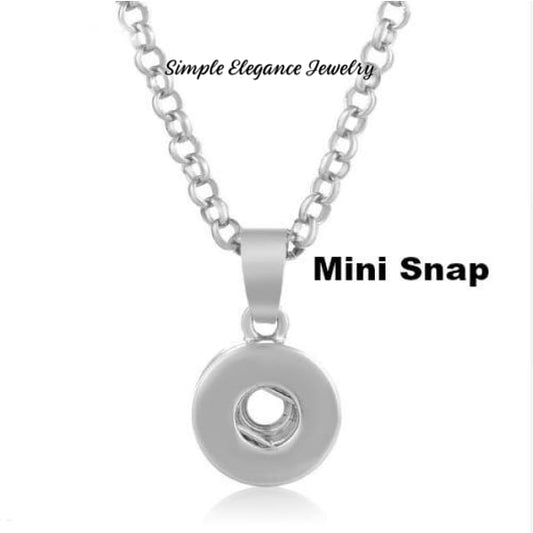Mini Snap Necklace-Chain 12mm Snaps (SN53) - Snap Jewelry