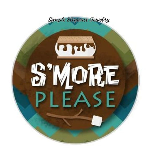 Smore Please Snap Charm 20mm - Snap Jewelry