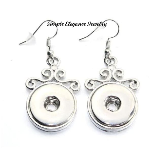 Snap Earrings-Bohemian Design 20mm Snaps - Snap Jewelry