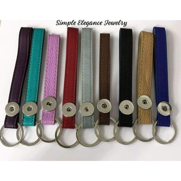 Snap Key Chain/ Fob Single Snap 20mm Snaps - Lilac - Snap Jewelry