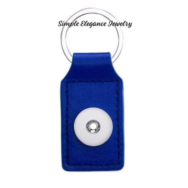 Snap Key Chain Single Snap 20mm Snaps - Blue - Snap Jewelry