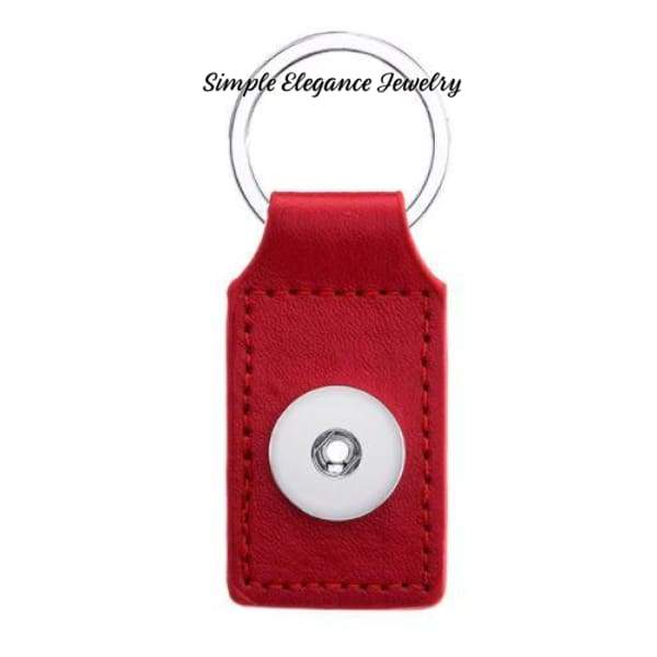 Snap Key Chain Single Snap 20mm Snaps - Cherry Red - Snap Jewelry