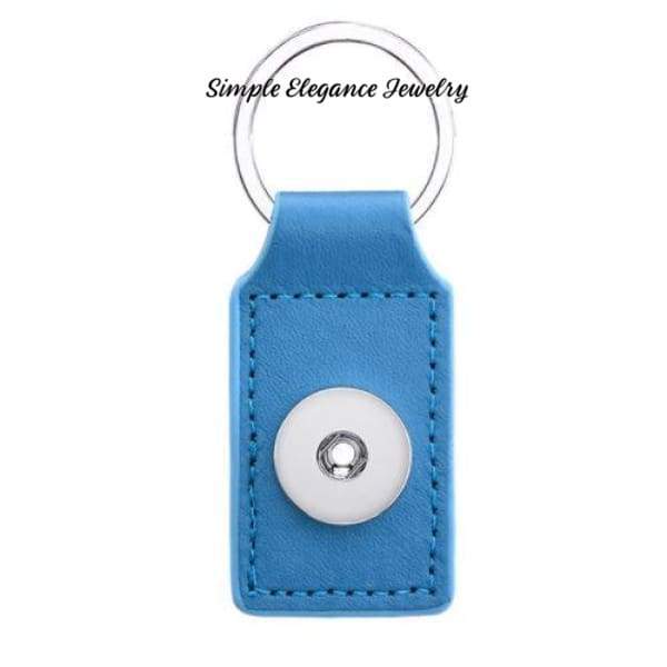 Snap Key Chain Single Snap 20mm Snaps - Light Blue - Snap Jewelry