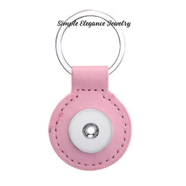Snap Key Chain Single Snap 20mm Snaps - Light Pink - Snap Jewelry