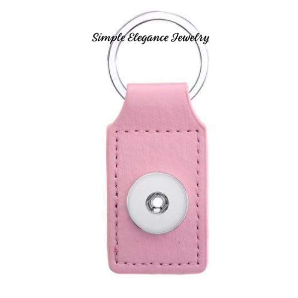 Snap Key Chain Single Snap 20mm Snaps - Light Pink - Snap Jewelry