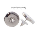 20mm Snap Post Earrings - Snap Jewelry