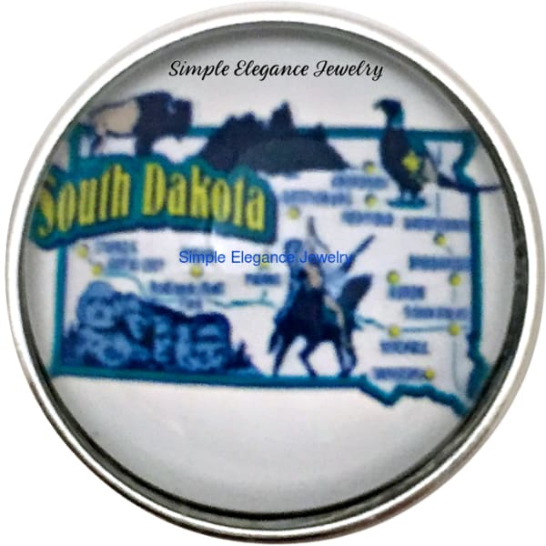 South Dakota State Snap 20mm - Snap Jewelry