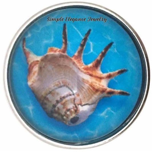 Spike Sea Shell Snap 20mm for Snap Jewelry - Snap Jewelry