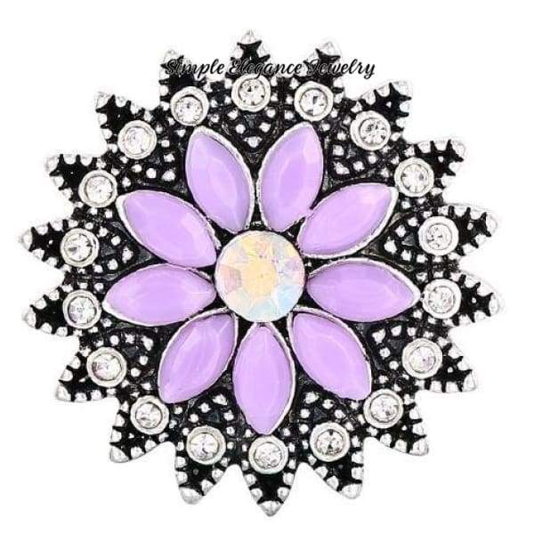 Snap Assortment 20mm for Snap Jewelry - Purple - Snap Jewelry