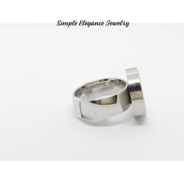 Stainless Steel Snap Ring 18mm-20mm - Snap Jewelry