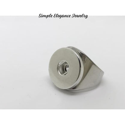 Stainless Steel Snap Ring for 18mm-20mm Snaps - Snap Jewelry