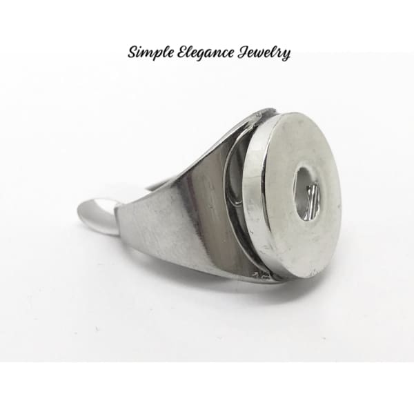 Stainless Steel Snap Ring for 18mm-20mm Snaps - 6.5 - Snap Jewelry