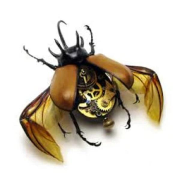 Steam Punk Bug Snap 20mm - Snap Jewelry