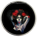 Sugar Skull Girl Snap Charm 20mm - Snap Jewelry