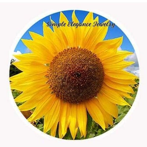 Sunflower Snap 20mm - 20mm - Snap Jewelry