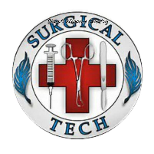 Surgical Tech Snap Charm 20mm for Snap Jewelry - Snap Jewelry