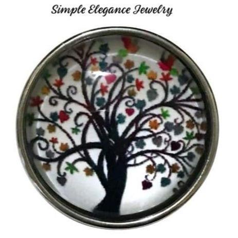 Tree of Life Snap Charm 20mm Snap - Snap Jewelry