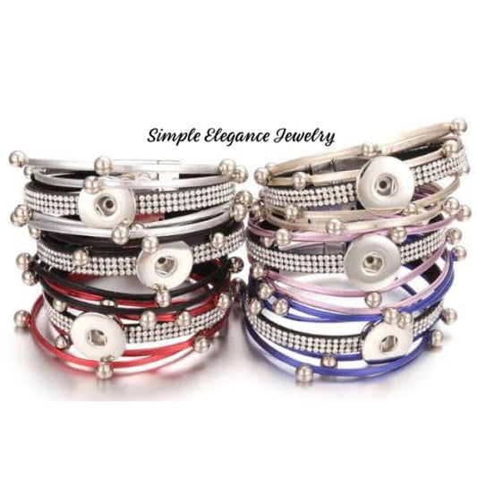 Triple Magnetic Snap Bracelet 20mm - Snap Jewelry