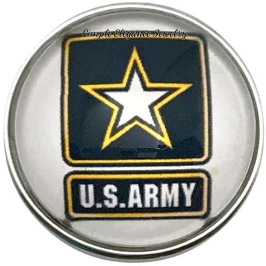 U.S. Army Snap Charm 20mm for Snap Charm Jewelry - Snap Jewelry