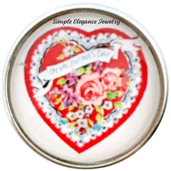Valentine Candy Box Snap Charm 20mm for Snap Jewelry - Snap Jewelry