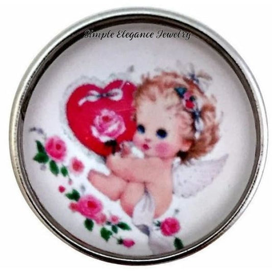 Valentine Cupid Snap 20mm for Snap Jewelry - Snap Jewelry