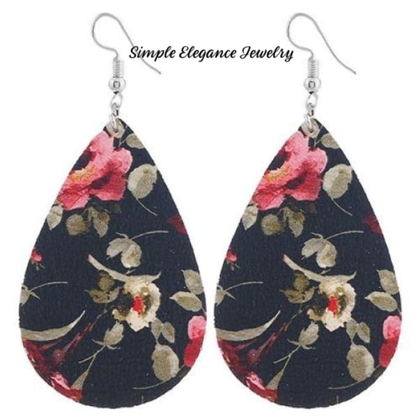 Vinyl Double Sided Dangle Earrings - Earrings