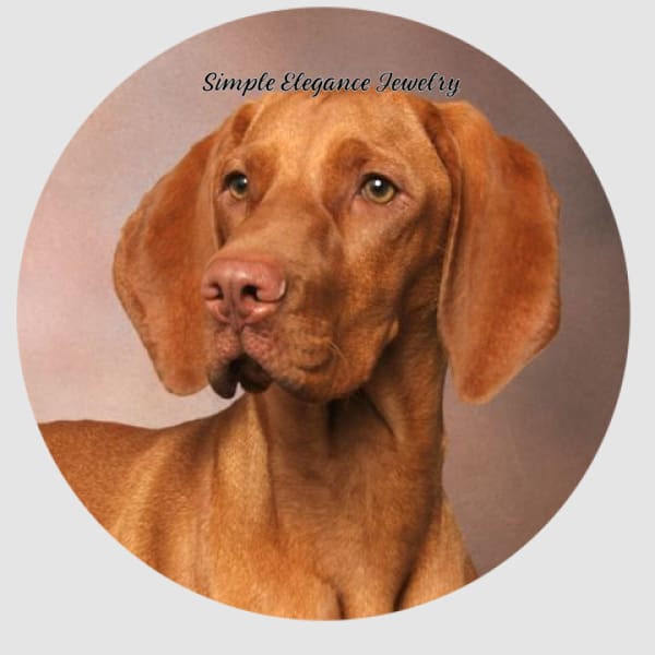 Vizsla Dog Snap Charm 20mm - Snap Jewelry