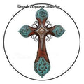 Western Cross Snap 20mm for Snap Charm Jewelry - Snap Jewelry